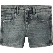 Name it Shorts - Noos - NkfSalli - Light Grey Denim - - 10 år (140) - Shorts
