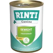 Rinti Økonomipakke: 24 x 400 g Canine Specialfoder - Weight Kylling
