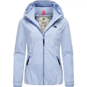 Ragwear Funktionsjakke 'Dizzie' lyseblå / sort