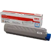 OKI Tonerkassette cyan 8.000 sider