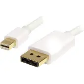 StarTech.com Video Cable 2m. Mini Displayport Displayport Hvid