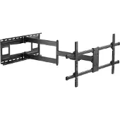 Techly - Monteringssæt (forlængerarm) - for LCD display - solidt stål - sort - skærmstørrelse: 43-80 - vægmonterbar