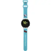 Hello Kitty Kitty-hovedrem i silikone universal 20 mm - blå
