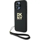 DKNY Håndledsrem Stock Logo etui til iPhone 15 Pro Max - sort
