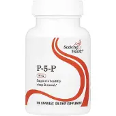 Seeking Health , P-5-P, 25 mg, 100 Vegetariske Capsler