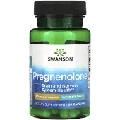 Swanson Health , Pregnenolon, Super Styrke, 50 mg, 60 Kapsler