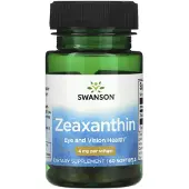 Swanson Health Zeaxanthin fra , 4 mg, 60 Softgels