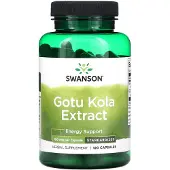 Swanson Health , Gotu Kola Ekstrakt, 100 mg, 120 Kapsler