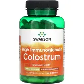 Swanson Health , Høj Immunoglobulin Colostrum, 500 mg, 120 Kapsler