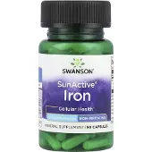 Swanson Health , Solaktiv, Jern, 15 mg, 90 Capsler