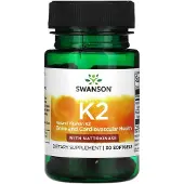 Swanson Health , Vitamin K2, 30 Bløde Gelatiner