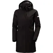 Helly Hansen Aden Long, regnfrakke, dame, sort