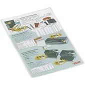Esselte Plastikæske A4 0,105mm 47774 krystalklar (100 stk)