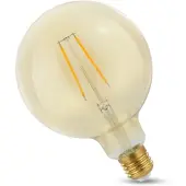 Spectrum LED E27 Globuslampe LED Ravfarvet 2W 2400K