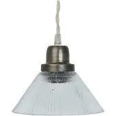 Strömshaga Loftslampe Gunilla Small Klar/Antik Messing