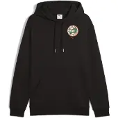 Puma GRAPHICS Super Hoodie Men, Clothing, Black, XXL