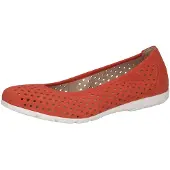 Caprice Ballerina, orange, made of Leather, Size 41