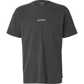Superdry Superdrytil mænd. M1012131A T-shirt med sort mikrologo (XL), Casual, Bomuld, Korte ærmer