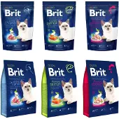 Brit Premium by Nature Cat - Sterilized Laks - 1,5 kg