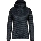 Columbia - Vandretøj dame - Powder Pass II Hybrid Hooded Jacket Black til Unisex - Størrelse S - Sort