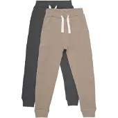 Minymo Bukser grå-meleret / khaki