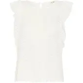 Cream Bluse 'CRYsa' hvid