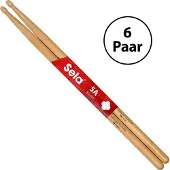 Sela Professional 5A Maple Drumsticks 6 Pack