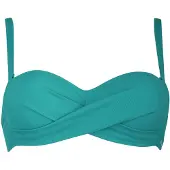 Vivid Bikinioverdel cyanblå