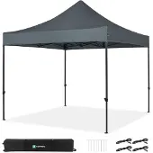 Vonroc Easy-Up Party Telt - Pavillon - 3x3 m | Grå