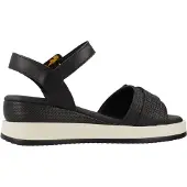 Carmela Carmelatil kvinder. 16222701-NEGRO Sandaler 162227 sort (38), Stof, 5-8 cm, Spænder, Casual