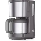 Braun PurShine KF 1500 BK - Kaffemaskine - 10 kopper - rustfrit stål/sort
