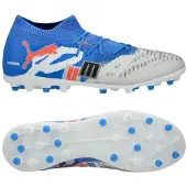 Puma Future 8 Match MG Forever - Hvid/Blå/Grå/Sort/Rød LIMITED EDITION - Multi Ground (MG), størrelse 45
