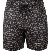 Yeaz Badeshorts 'Seashey' grå / sort
