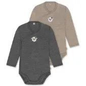 Normani Sparkedragt/Body beige / antracit / blandingsfarvet