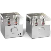 Woo Audio WA7 Fireflies Silver + WA7 Tube PSU Headphone Amplifier