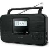 Muse Nešiojamasis stereofoninis radijas | M-087 MB PLL | AUX įvestis | FM radijas | Ausinių išvestis