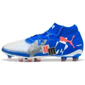 Puma FUTURE 8 ULTIMATE FOREVER AG Football Boots Unisex, Shoes, White/Ultra Blue/Feather Gray, 42.5