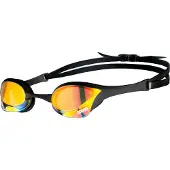 Arena Cobra Ultra Swipe Mirror, Unisex, One size, Sort, Flere, Polykarbonat, Termoplastisk gummi (TPR), Transparent, Polykarbonat