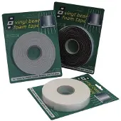 PSP skumvinyl 6x25mmx3m sort