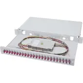 Digitus Professional DN-96332-4 - Fiber optisk splice boks - LC x 48 - 1U - 19