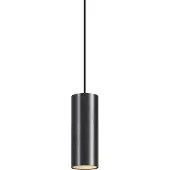 QAZQA Moderne pendellampe gunmetal GU10 50mm - Tubo