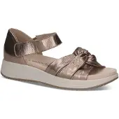 Caprice Sandal, brown, made of Leather without heel, Size 40