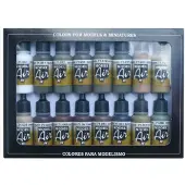 Wittmax Model Air Railway colors Europe 16x18ml