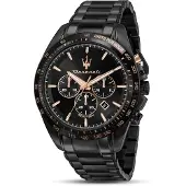 Maserati Herreur R8873612048 Traguardo Sort/Stål Ø45 mm