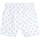 Scalpers Boksershorts lyseblå / sort / hvid