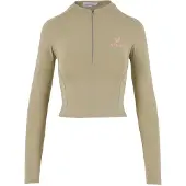 FELICIOUS Shirts 'Racer' khaki / pink