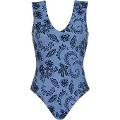 Vivid Badedragt navy / lyseblå