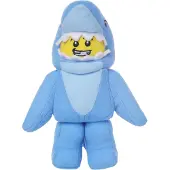 LEGO Bamse - Shark - Small - 23 cm - - OneSize - Bamse