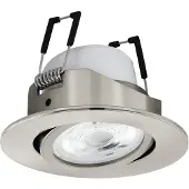 Eglo CONNECT.Z SALICETO SMART indbyg kip børstet stål M/FARVER(RGB) OG TUNABLE WHITE