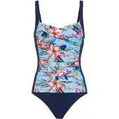 LASCANA Badedragt navy / blandingsfarvet